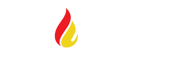 Knockout logo for Luna Pizza ovens